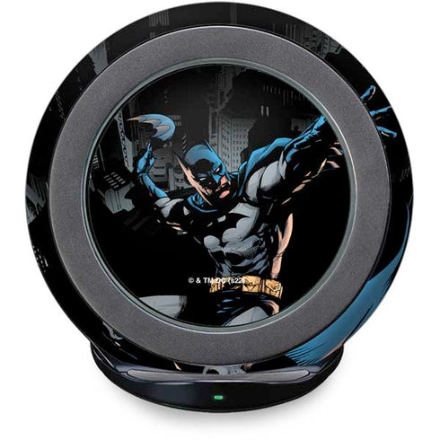 DC Comics Batman Throwing Batarang Jim Lee Art Fast Charge Wireless Charging Stand Skin